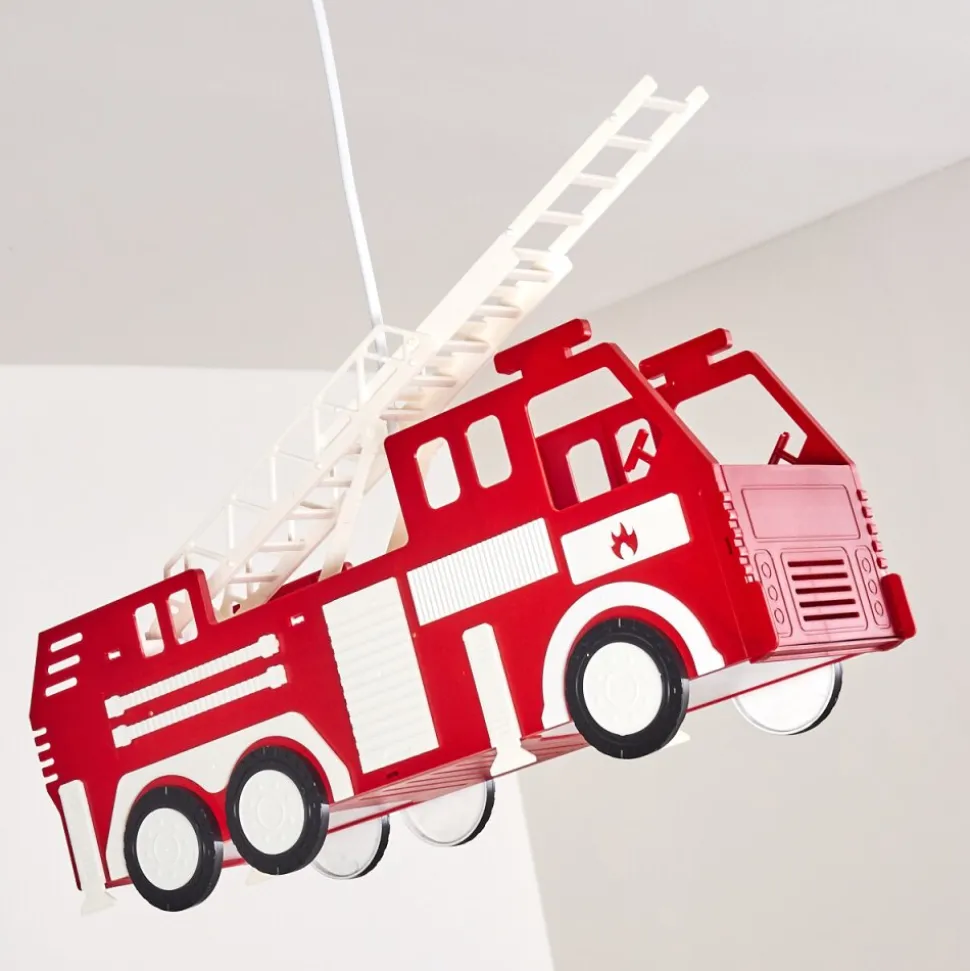 Suspension Praya Rouge, 2 Lumieres