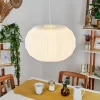 Suspension Regufe Blanc, 1 Lumiere