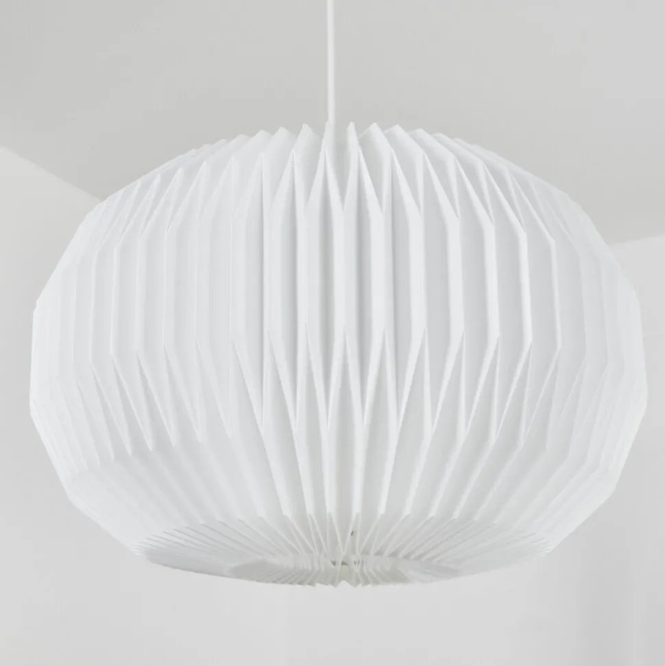 Suspension Regufe Blanc, 1 Lumiere