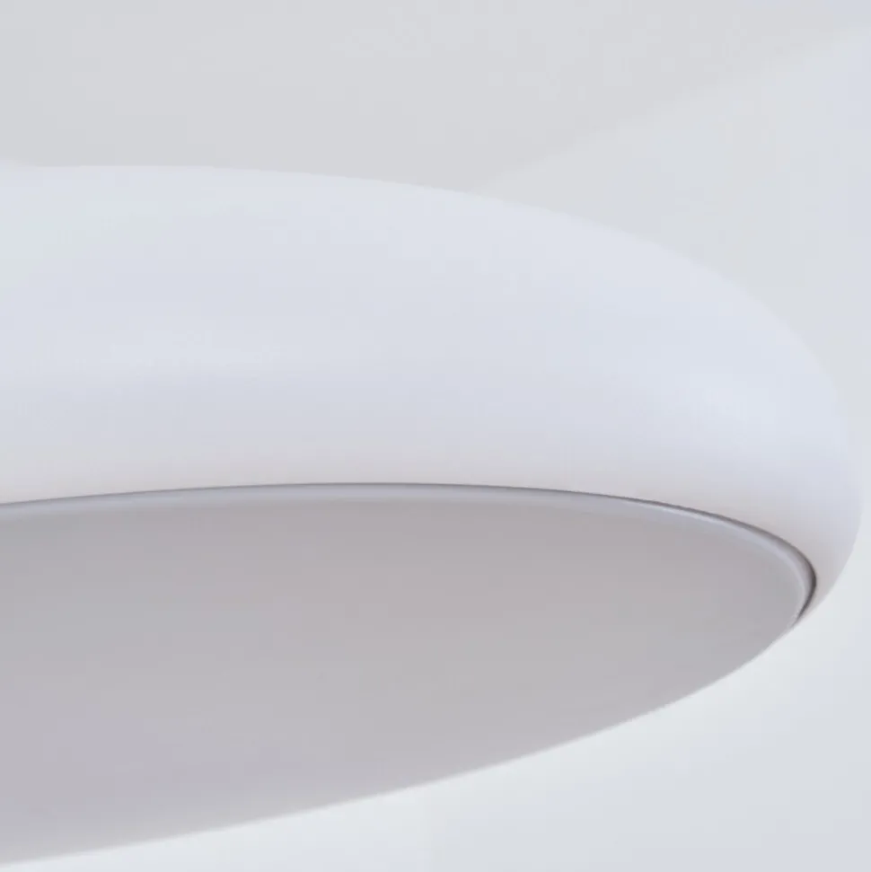 Suspension Rhone Led Blanc, 1 Lumiere, Changeur De Couleurs