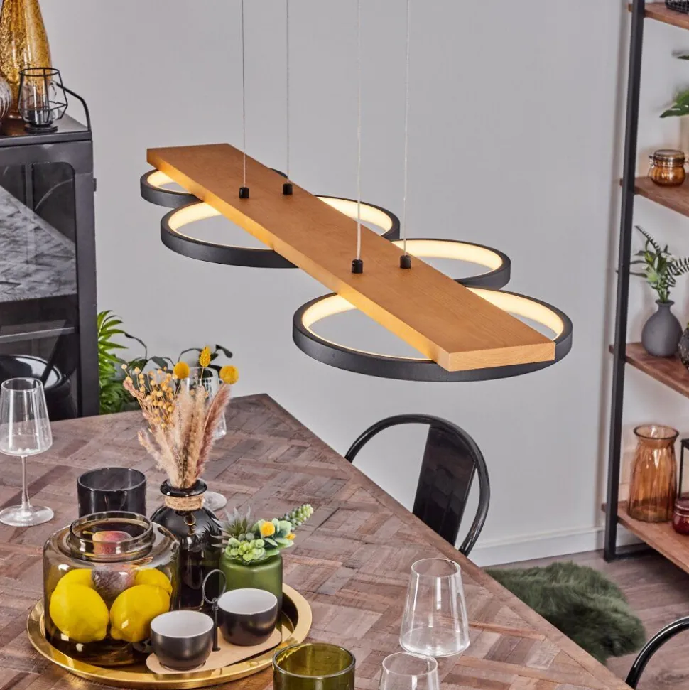 Suspension Rodekro Led Noir, 1 Lumiere