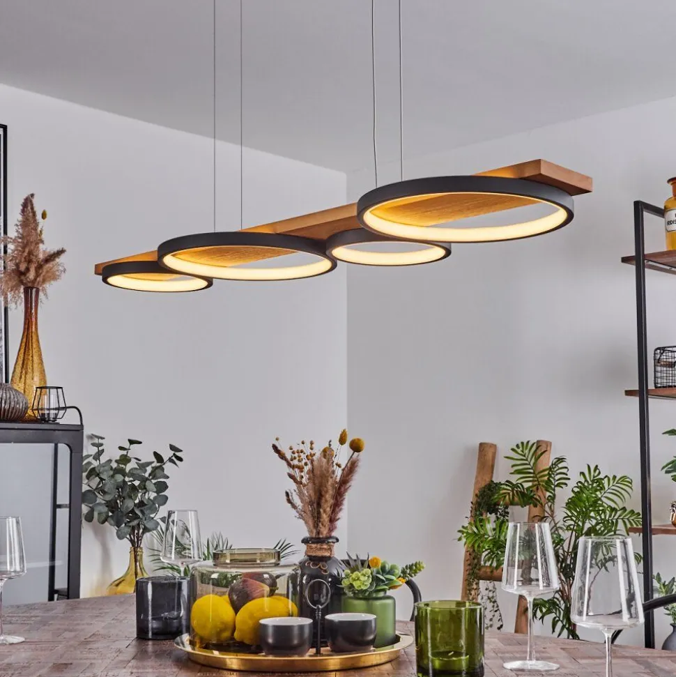 Suspension Rodekro Led Noir, 1 Lumiere