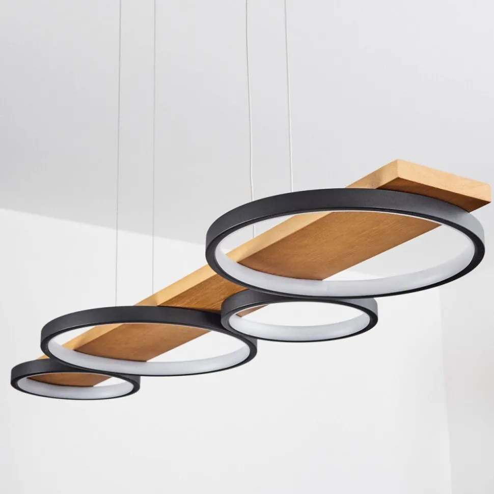 Suspension Rodekro Led Noir, 1 Lumiere