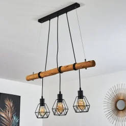 Suspension Seegaard Brun, 3 Lumieres
