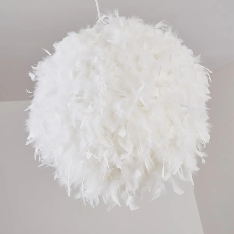 Suspension Skaulo Blanc, 1 Lumiere
