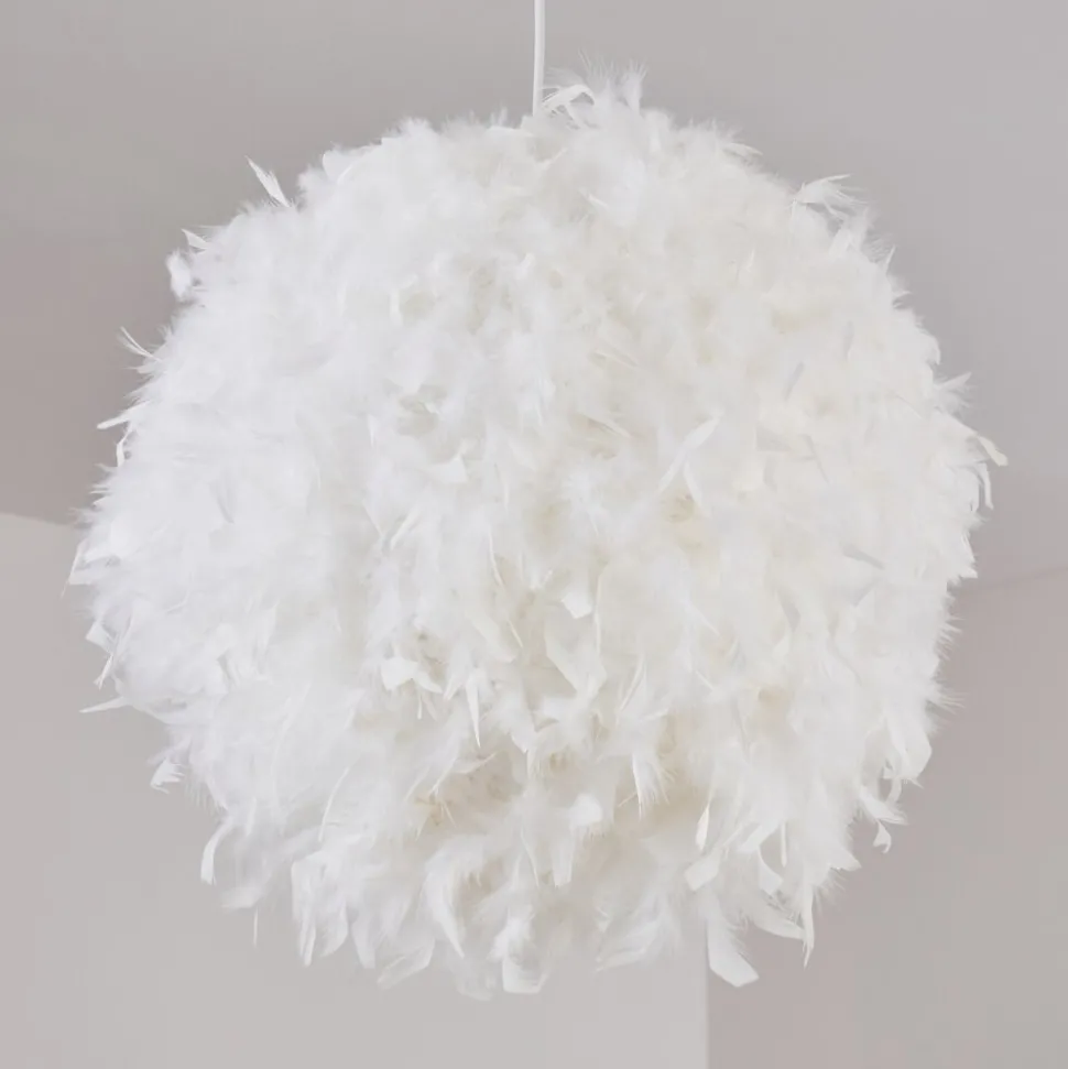 Suspension Skaulo Blanc, 1 Lumiere