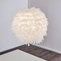 Suspension Skaulo Blanc, 1 Lumiere