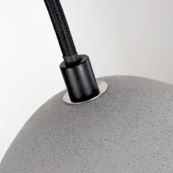 Suspension Stettler Noir, 3 Lumieres
