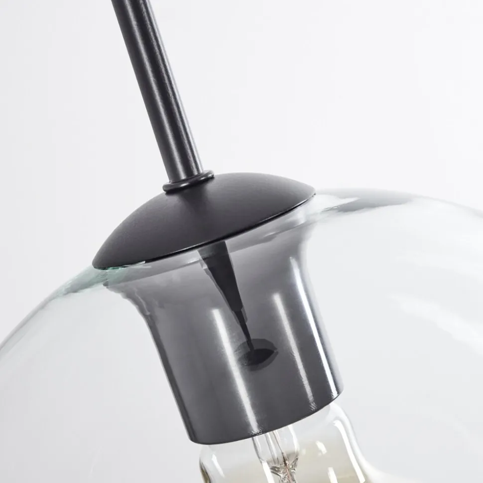 Suspension Verre 25 Cm Koyoto Clair, 1 Lumiere