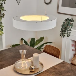 Suspensionareja Led Blanc, 1 Lumiere