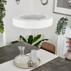 Suspensionareja Led Blanc, 1 Lumiere