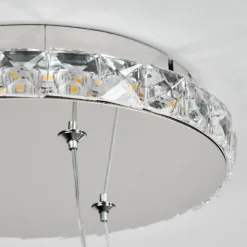 Suspensionavelar Led Chrome, Transparent, 1 Lumiere