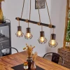 Suspensionbardhaman Ecru, Noir, 4 Lumieres