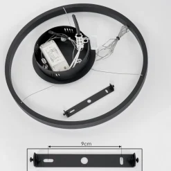 Suspensionbarril Led Noir, 1 Lumiere