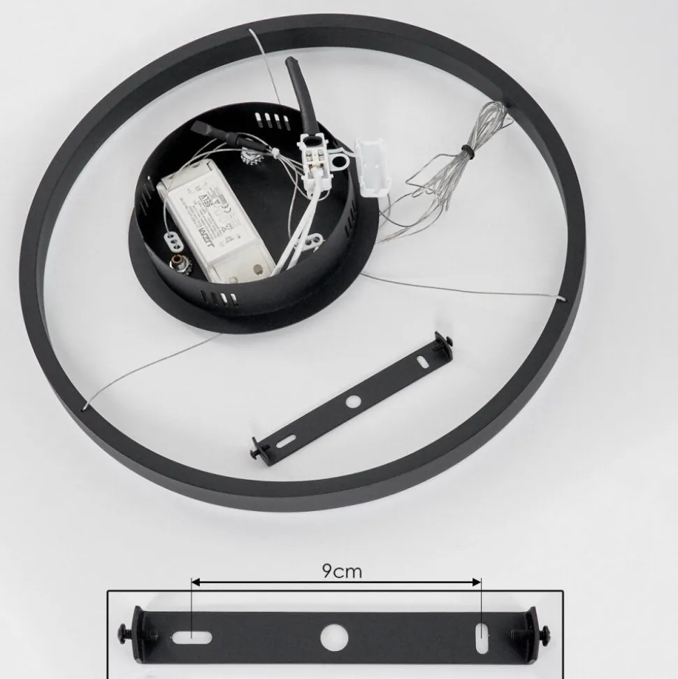 Suspensionbarril Led Noir, 1 Lumiere