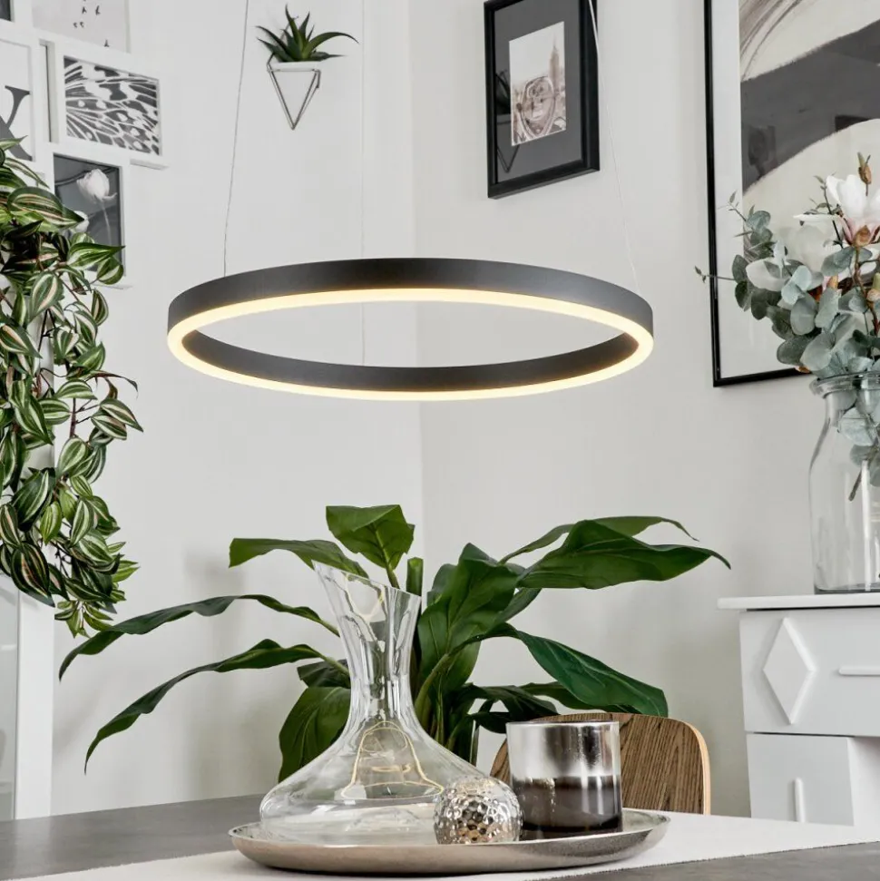 Suspensionbarril Led Noir, 1 Lumiere