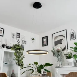 Suspensionbarril Led Noir, 1 Lumiere