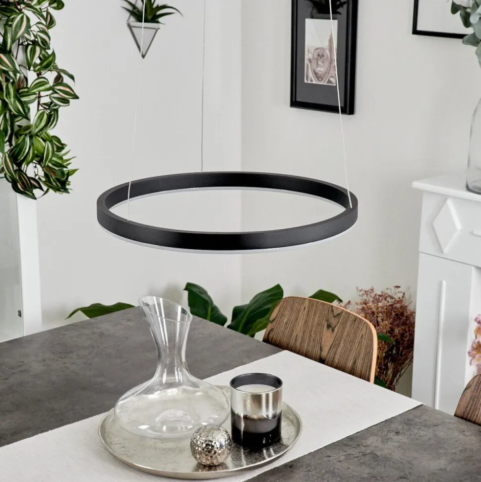Suspensionbarril Led Noir, 1 Lumiere