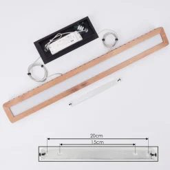 Suspensionguacacallo Led Noir, 1 Lumiere