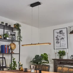 Suspensionguacacallo Led Noir, 1 Lumiere