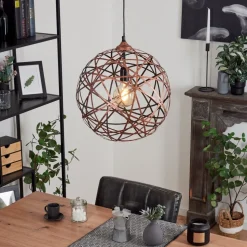 Suspensionkefikon Cuivre, 1 Lumiere