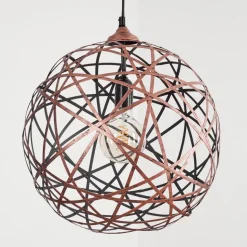 Suspensionkefikon Cuivre, 1 Lumiere