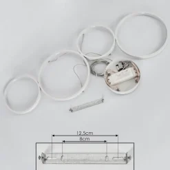 Suspensionkermoguen Led Blanc, 1 Lumiere