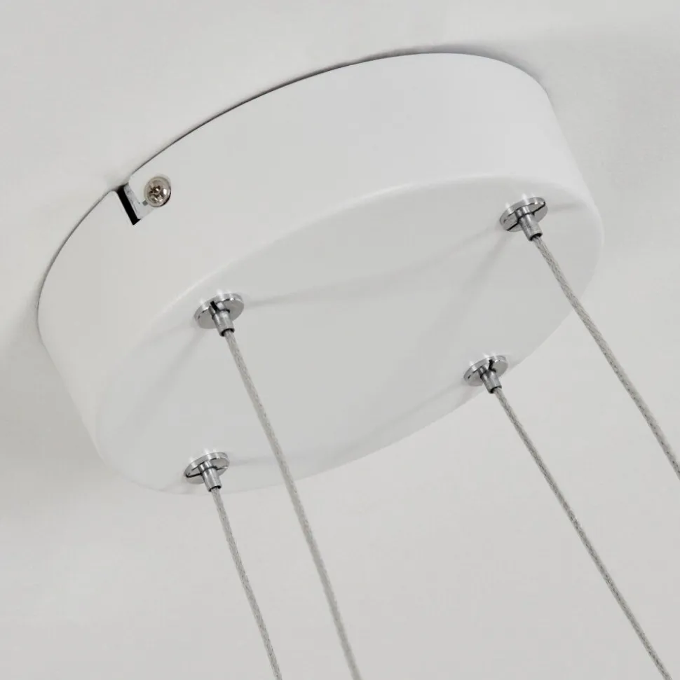 Suspensionkermoguen Led Blanc, 1 Lumiere