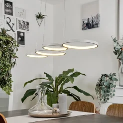 Suspensionkermoguen Led Blanc, 1 Lumiere