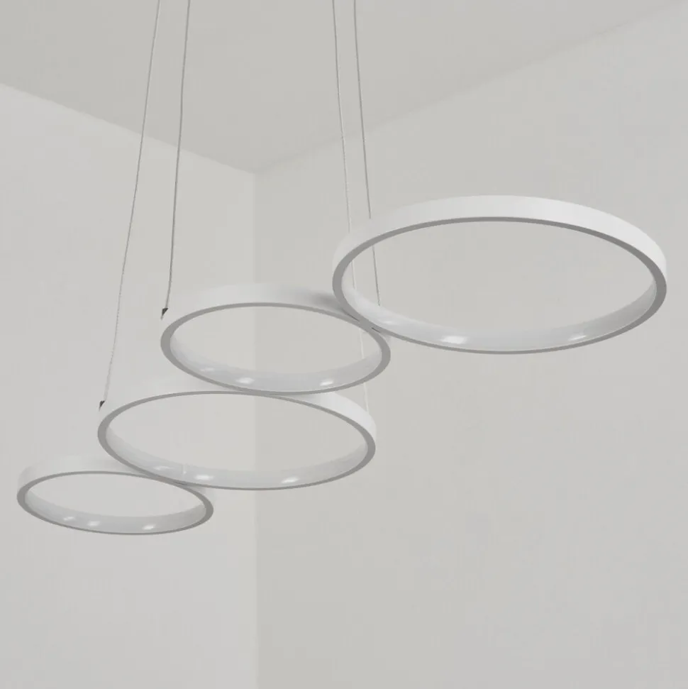 Suspensionkermoguen Led Blanc, 1 Lumiere