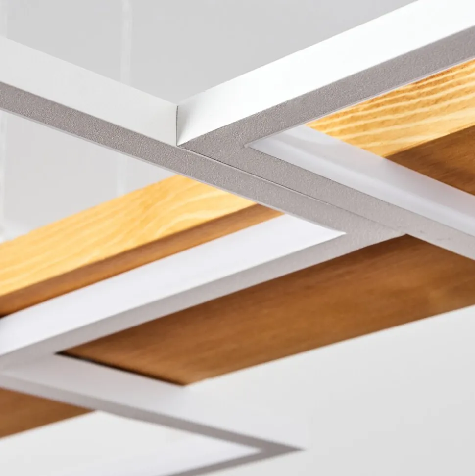 Suspensionpompu Led Ecru, Blanc, 1 Lumiere