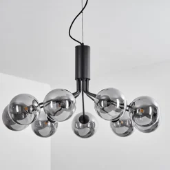 Suspensionremaisnil Noir, 9 Lumieres