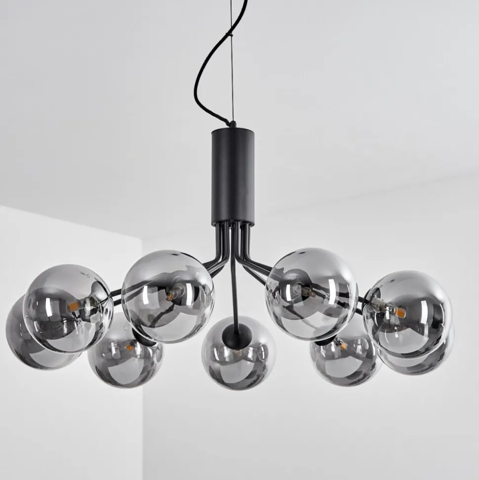 Suspensionremaisnil Noir, 9 Lumieres