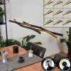 Suspensionserlande Led Noir, 1 Lumiere